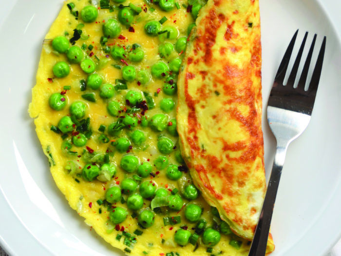 Omelette de Arvejas